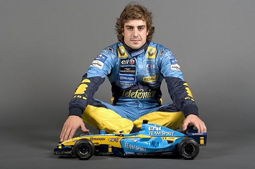 Fernando Alonso en FA kart!